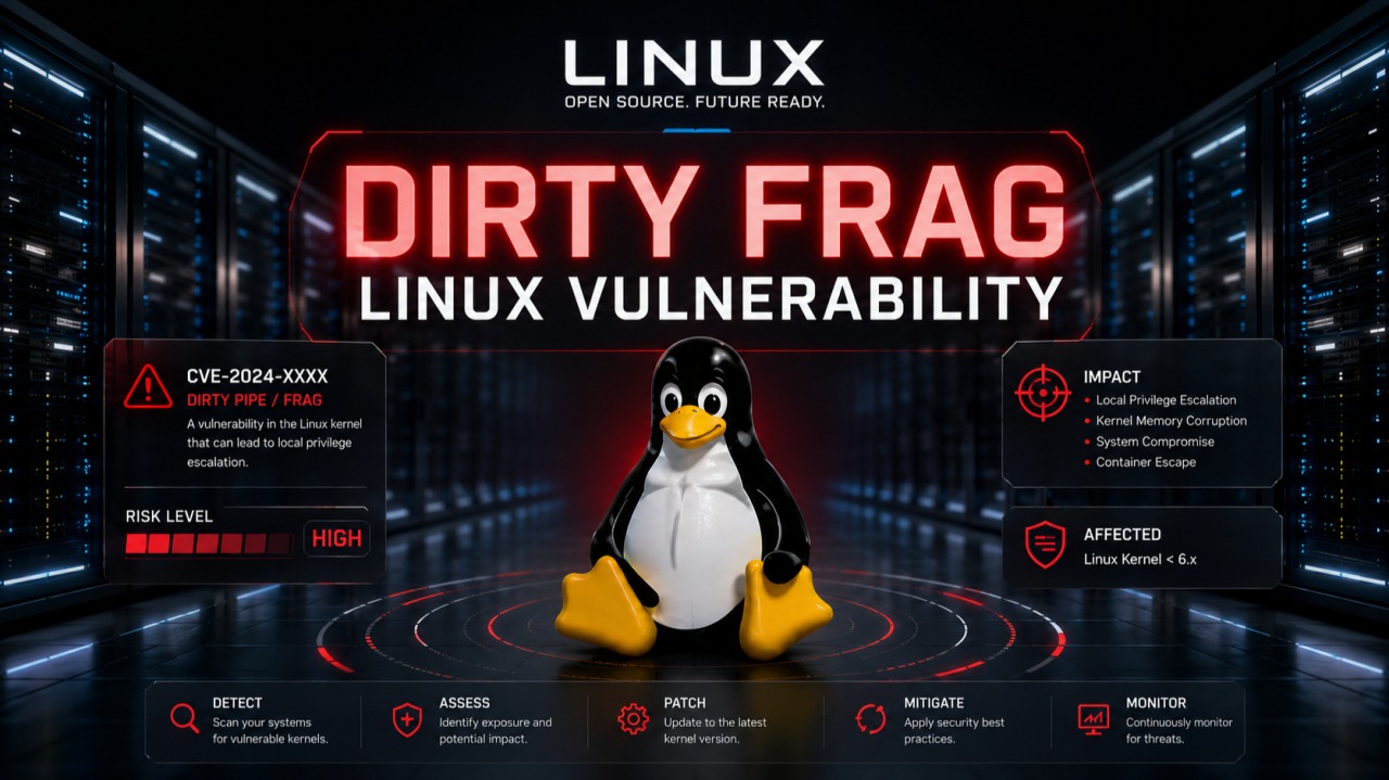 Dirty Frag Linux vulnerability