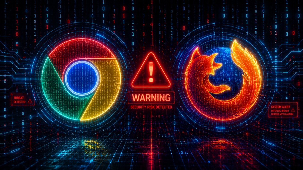 Chrome Firefox biztonsági frissítés