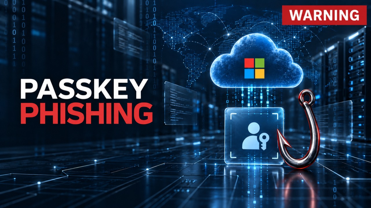 Passkey témájú adathalász kampánnyal térítenek el Microsoft-felhőfiókokat