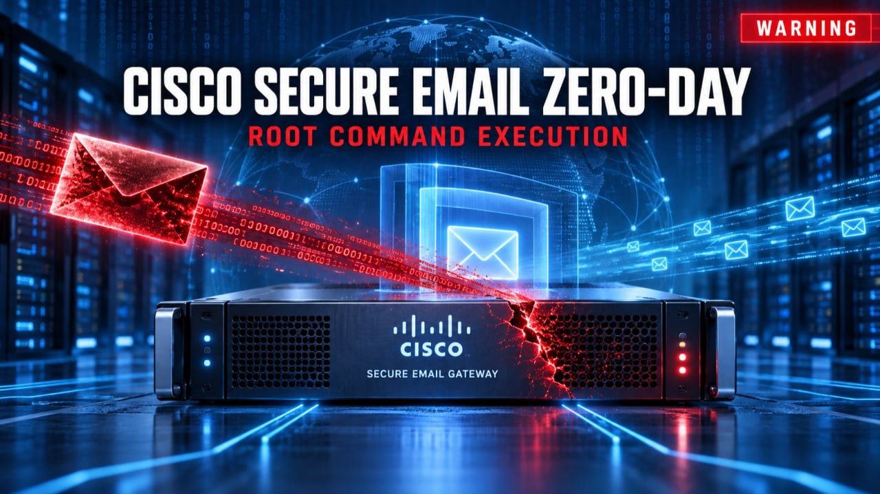 Kritikus Cisco Secure Email Gateway sebezhetőség: aktívan támadják az e-mail-átjárókat