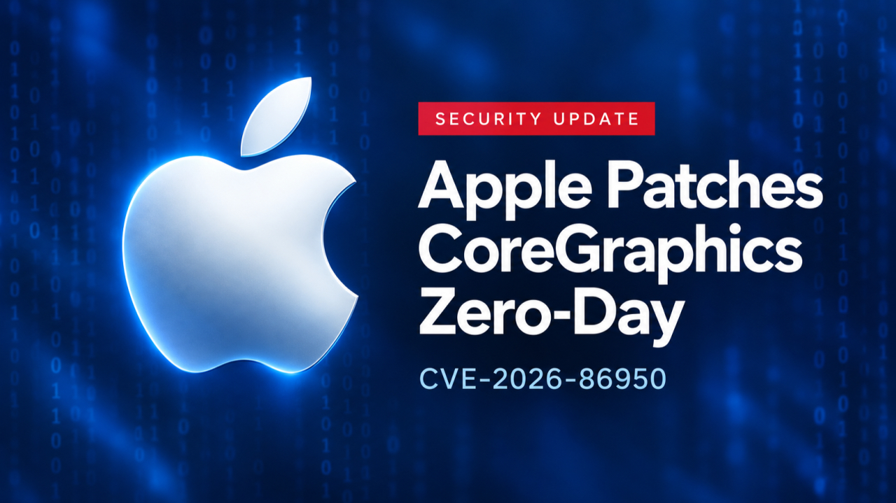 Az Apple célzott támadásokhoz köthető CoreGraphics nulladik napi sérülékenységet javított